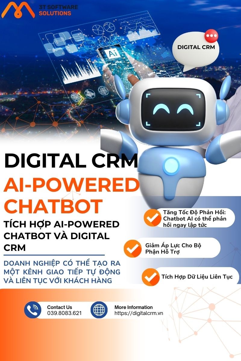 Làm thế nào AI-Powered Chatbot có thể cải thiện dịch vụ khách hàng đa kênh trong Digital CRM