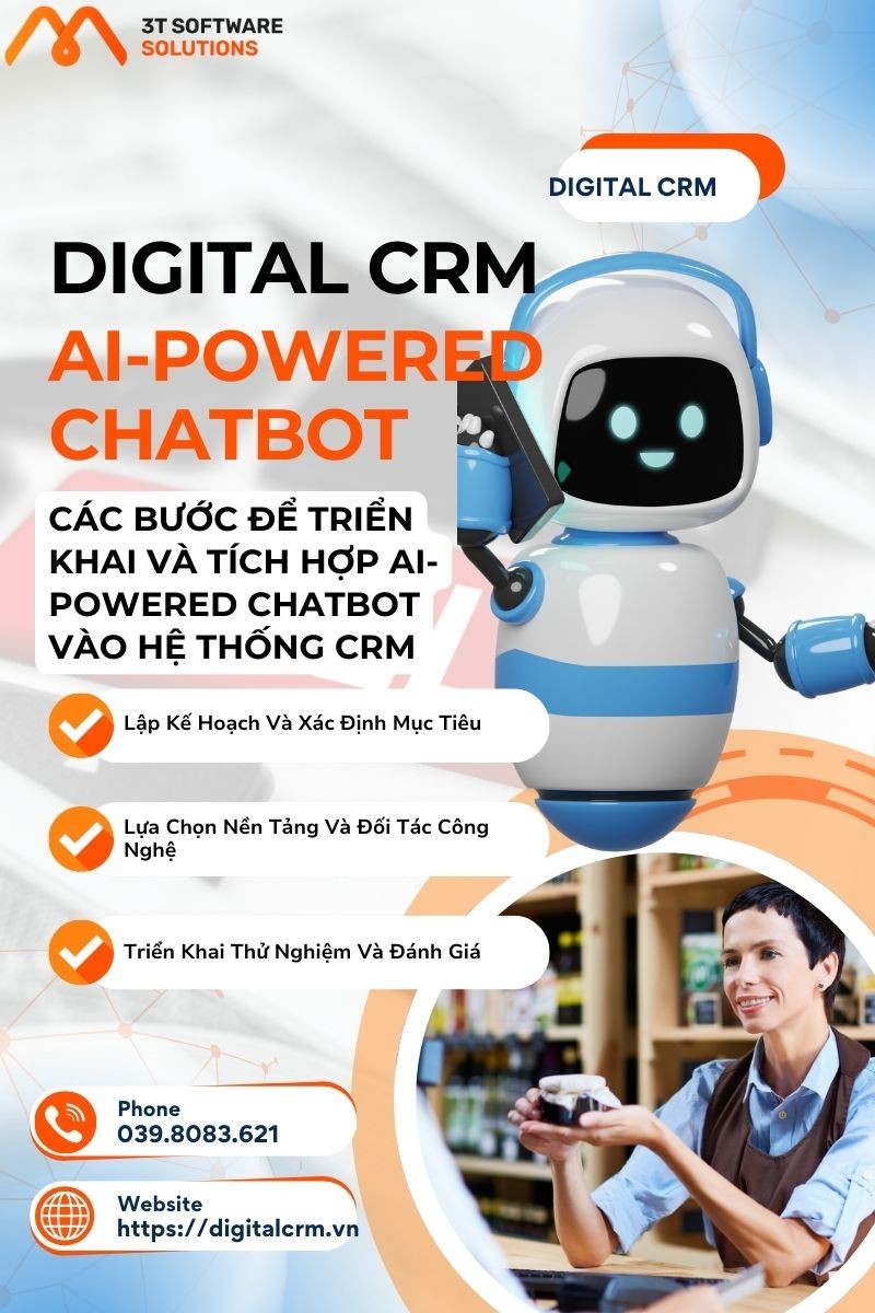 Làm thế nào AI-Powered Chatbot giúp Digital CRM quản lý khách hàng tiềm năng hiệu quả