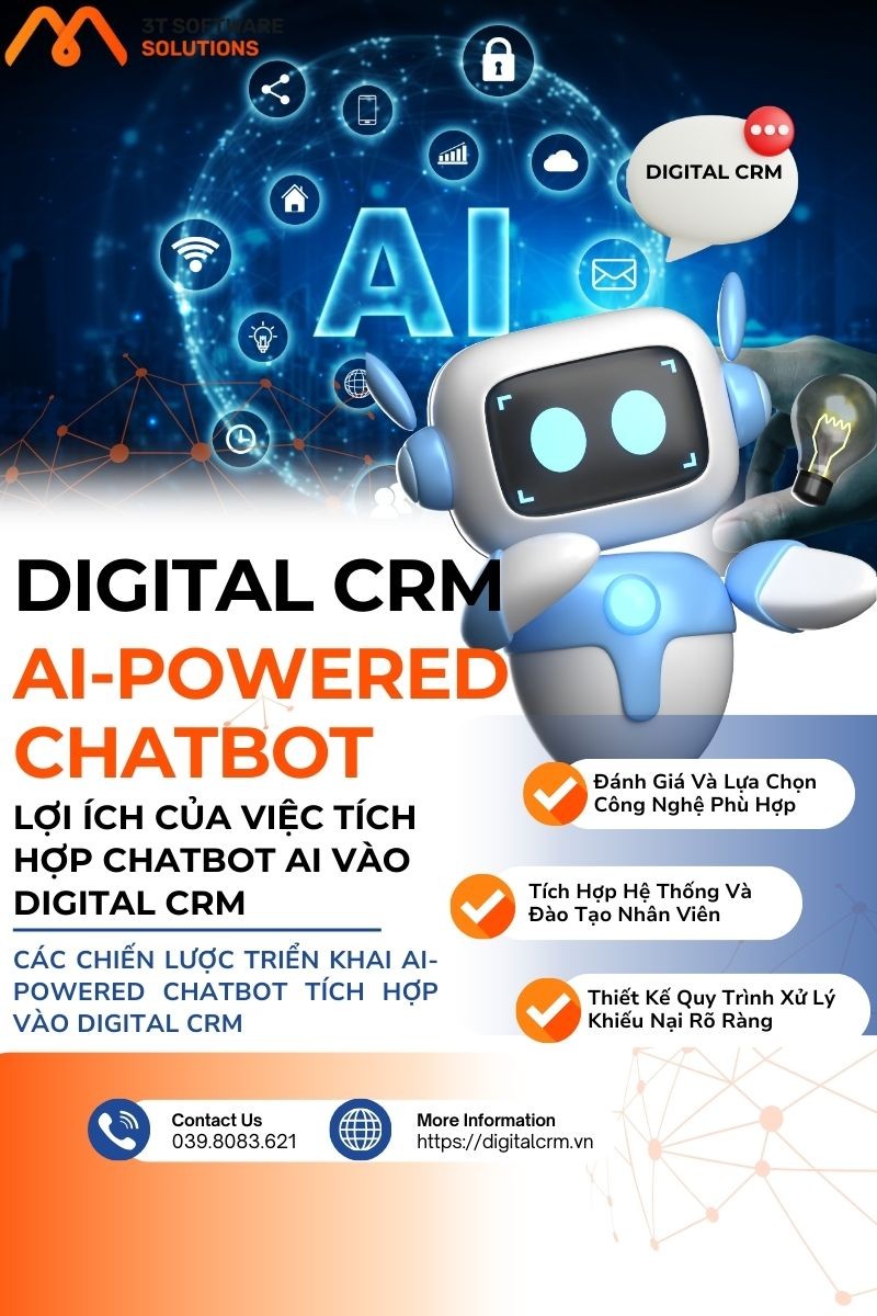 Làm thế nào AI-Powered Chatbot tích hợp Digital CRM giảm thiểu khiếu nại từ khách hàng