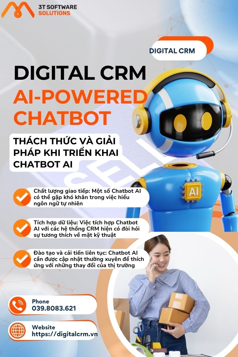 Làm Thế Nào Chatbot AI & Digital CRM Giúp Tối Ưu Quy Trình Bán Hàng, Tự Động Hóa Bán Hàng Và Cải Thiện Tỷ Lệ Chuyển Đổi