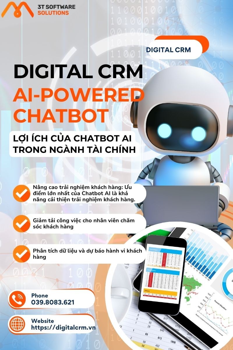 Chatbot AI và Digital CRM: Bí Quyết Nâng Cao Chăm Sóc Khách Hàng Trong Ngành Tài Chính Và Ngân Hàng Số