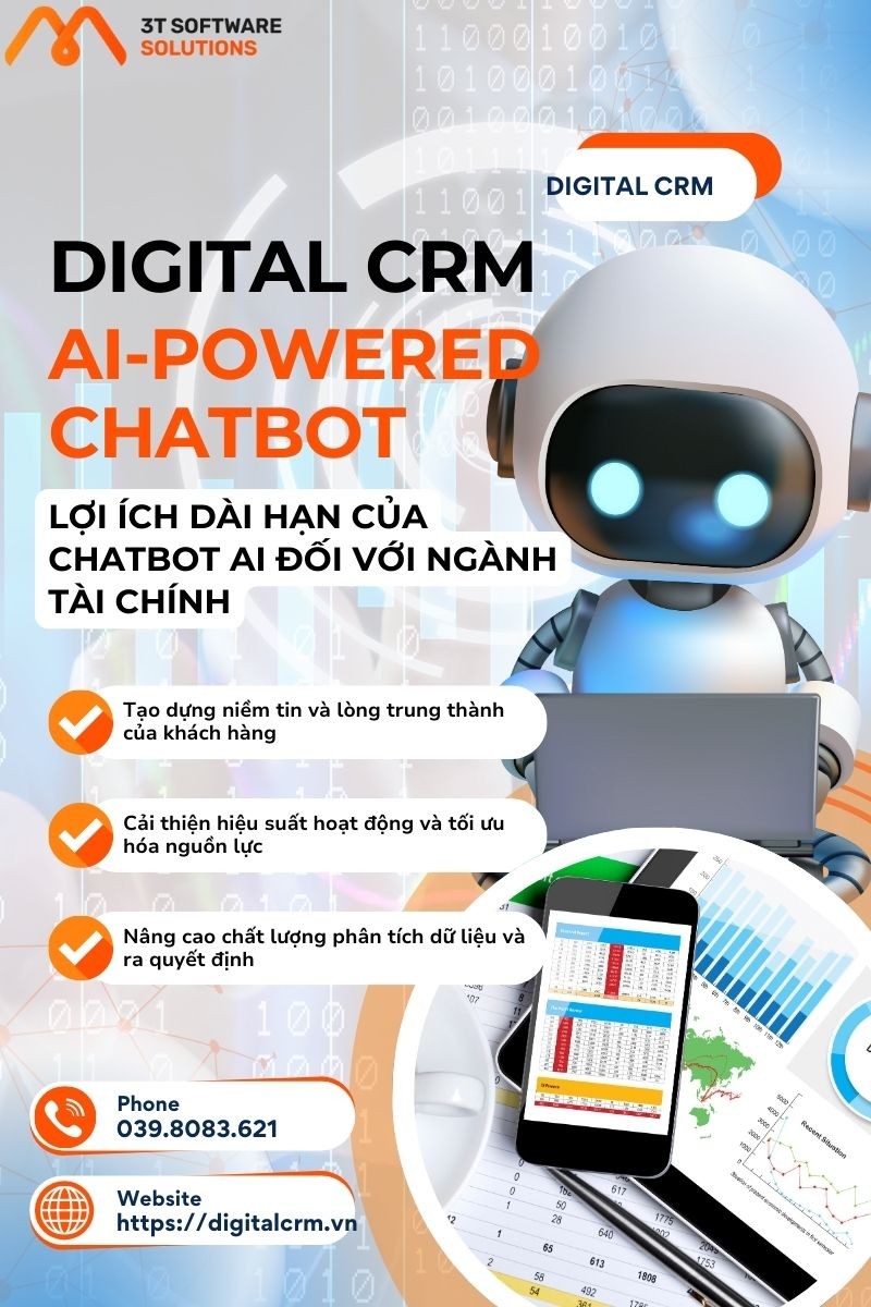 Chatbot AI và Digital CRM: Bí Quyết Nâng Cao Chăm Sóc Khách Hàng Trong Ngành Tài Chính Và Ngân Hàng Số