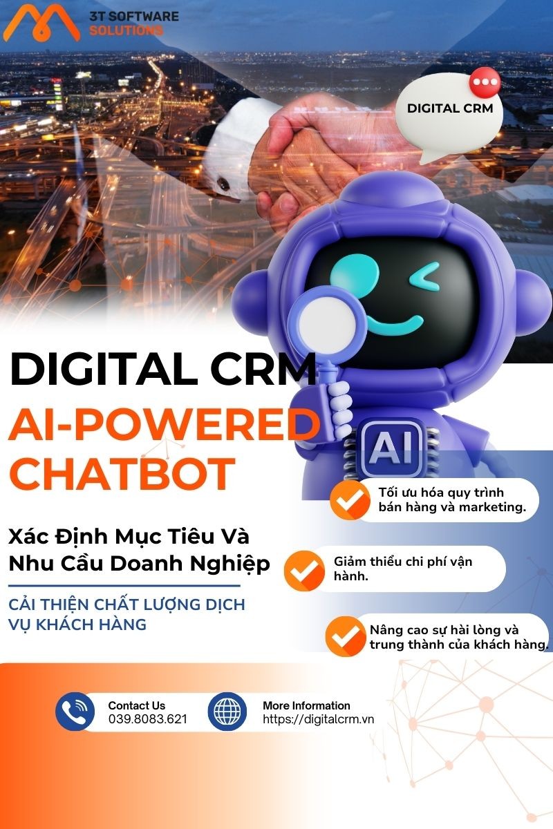 Làm thế nào triển khai AI-Powered Chatbot và Digital CRM tăng hiệu quả kinh doanh