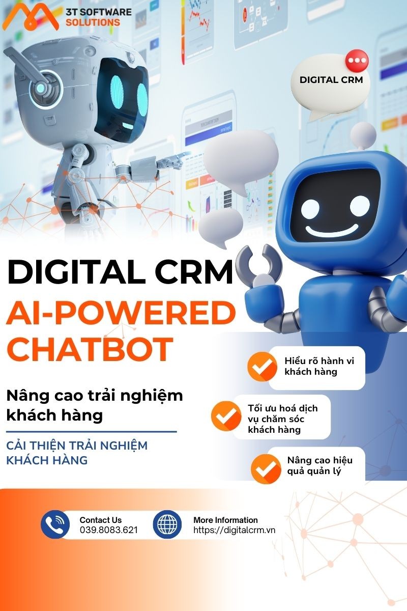 Ứng dụng thực tiễn AI-Powered Chatbot và Digital CRM trong ngành thương mại điện tử