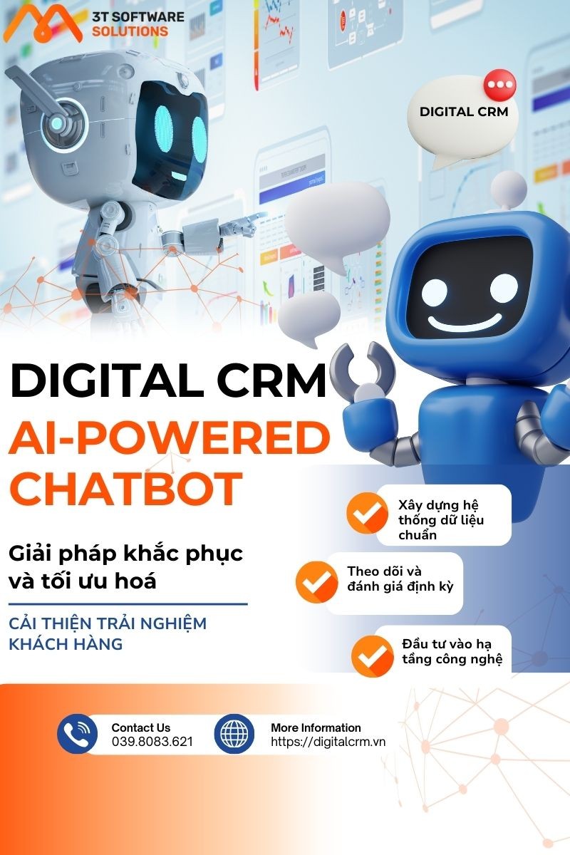 Ứng dụng thực tiễn AI-Powered Chatbot và Digital CRM trong ngành thương mại điện tử